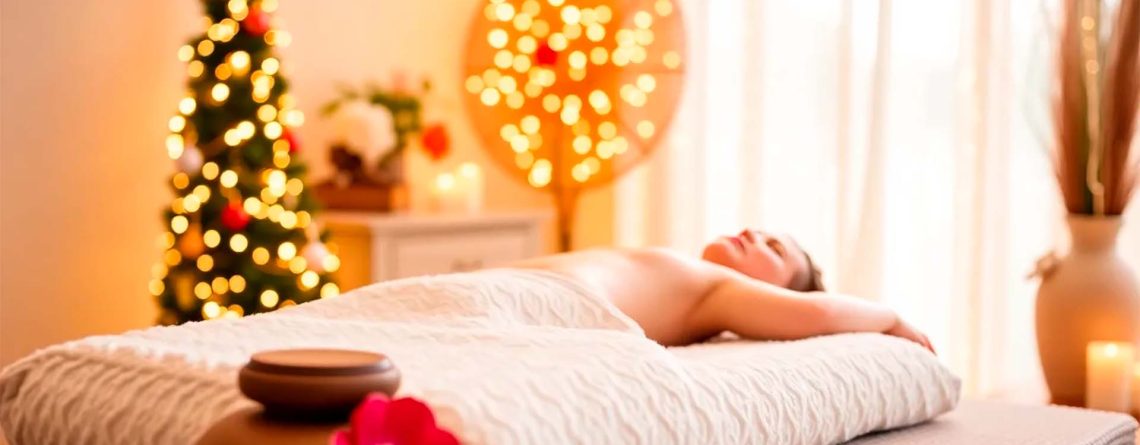 Новогодние скидки на курсы массажа 2025